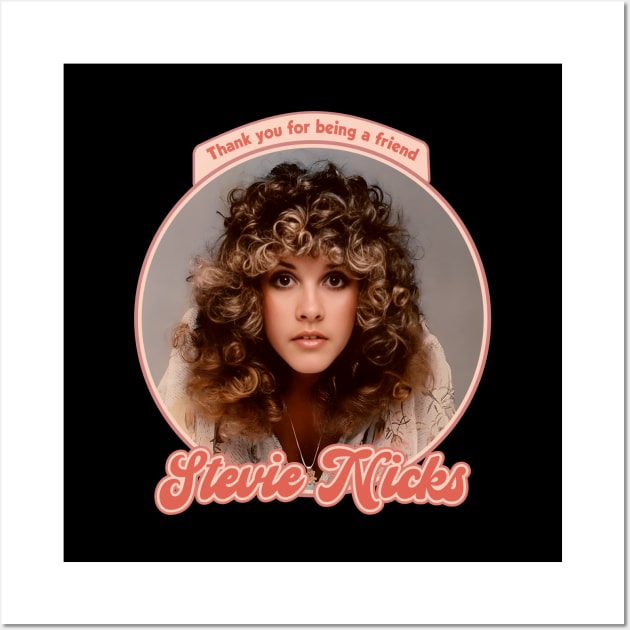 Stevie Nicks - Legend Music Retro Wall Art by Grindbising